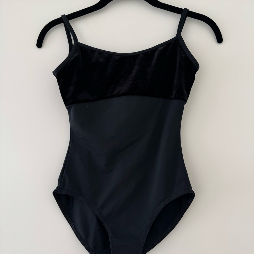 Grishko Black Leotard with Velvet